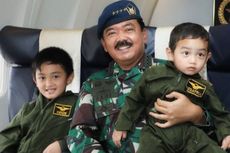 Tak Lagi Jadi Panglima TNI, Hadi Tjahjanto Perlihatkan Kemesraan bersama Cucu