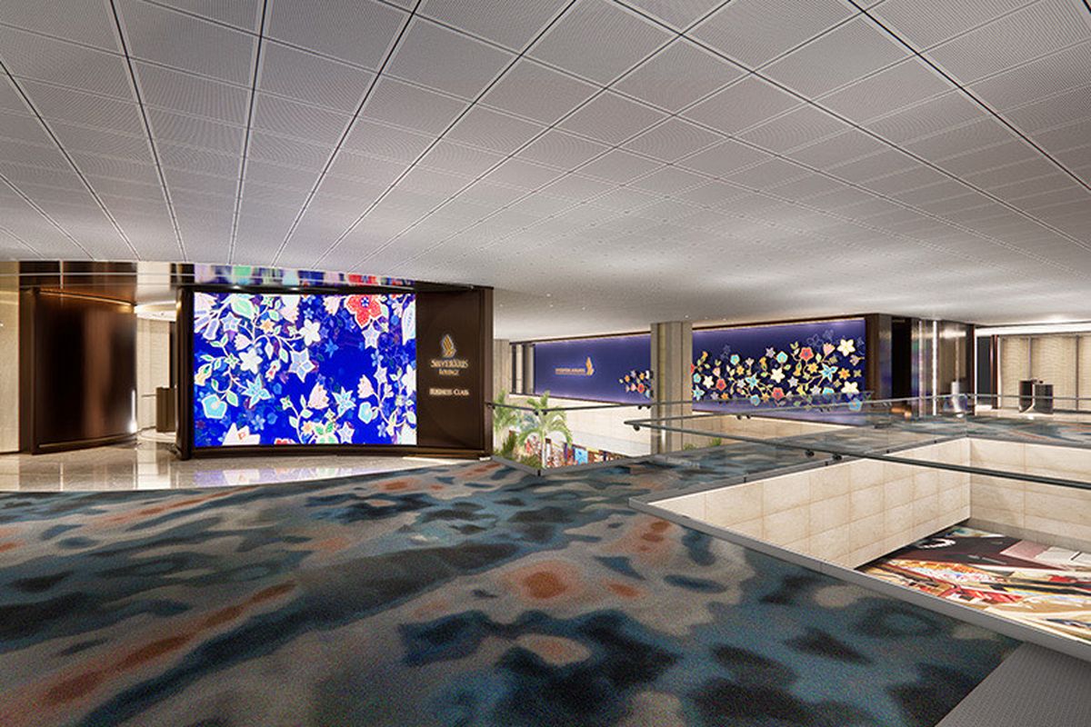 T2 SilverKris First Class Lounge Bar