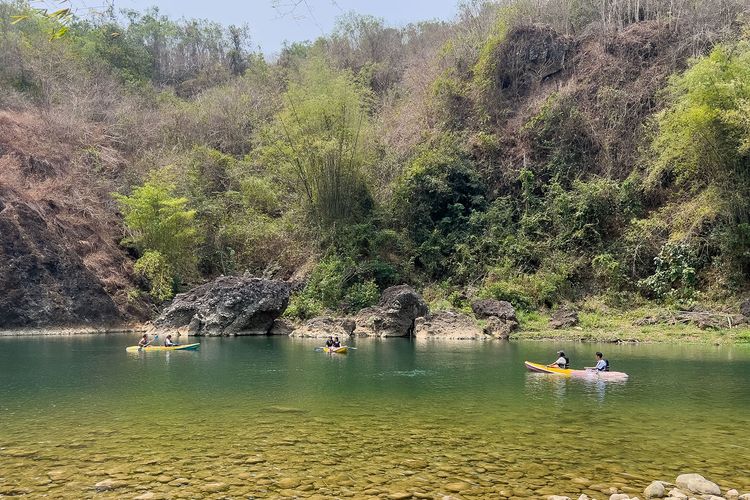 5 Aktivitas di Wisata Lembah Oya Kedungjati Yogyakarta, Naik Kano hingga Berenang