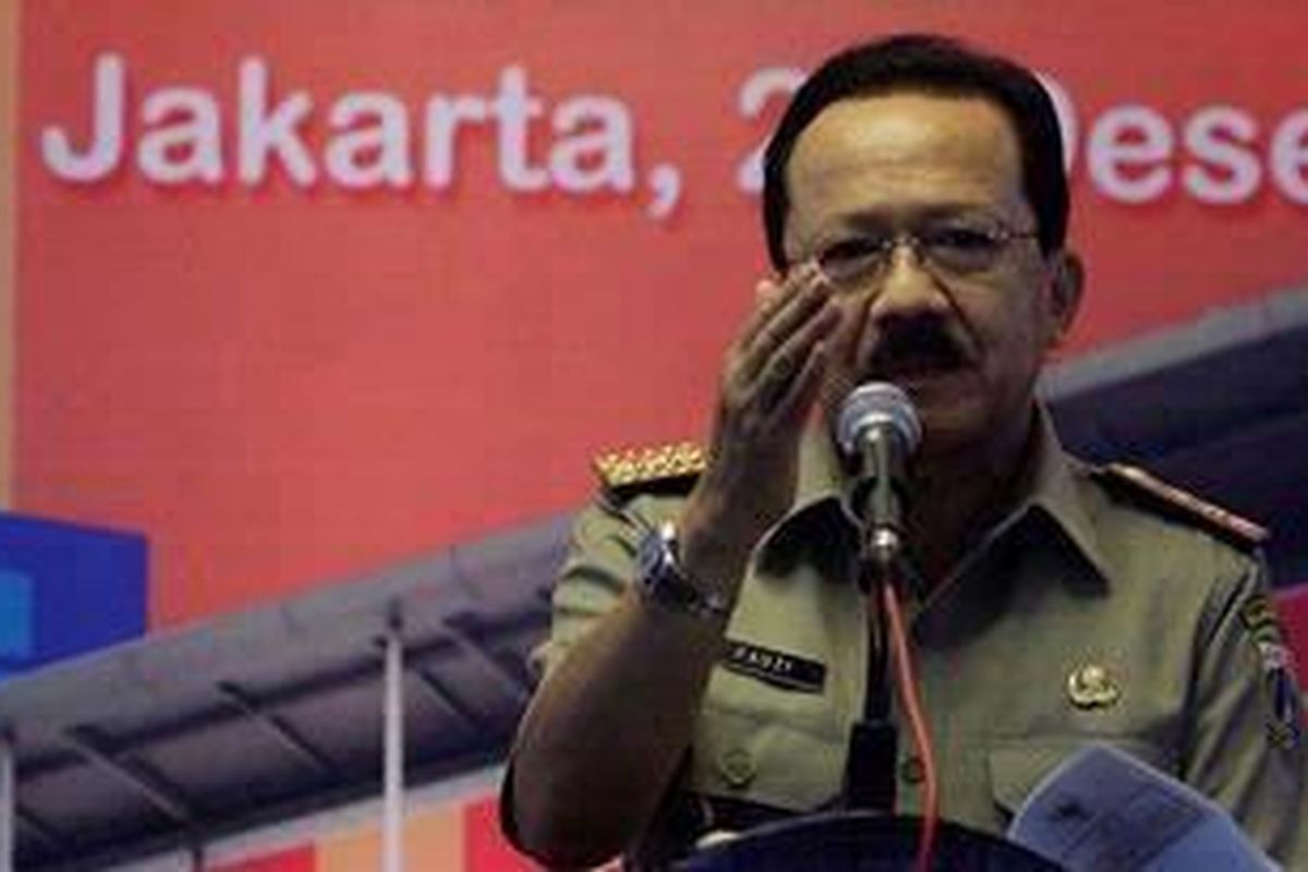 Gubernur DKI Jakarta Fauzi Bowo.