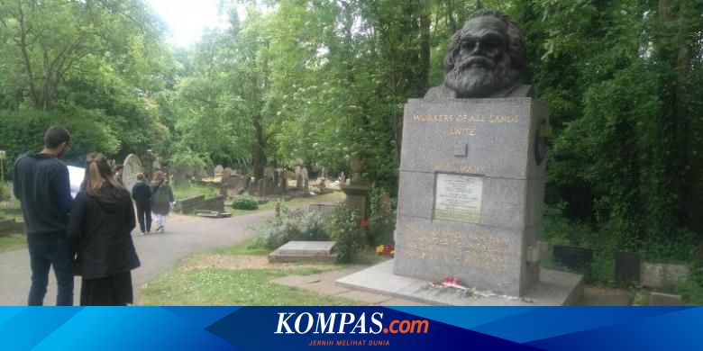 Berburu Makam Asli Karl Marx Di Kota London Halaman All Kompas Com