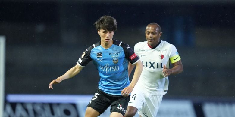 Pemain J League, Ao Tanaka (Kawasaki Frontale). direkrut oleh klub kasta kedua Liga Jerman Fortuna Duesseldorf.