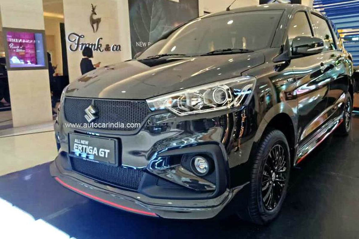 Tampilan Suzuki Ertiga GT di India yang diduga serupadengan Ertiga Sport di Indonesia