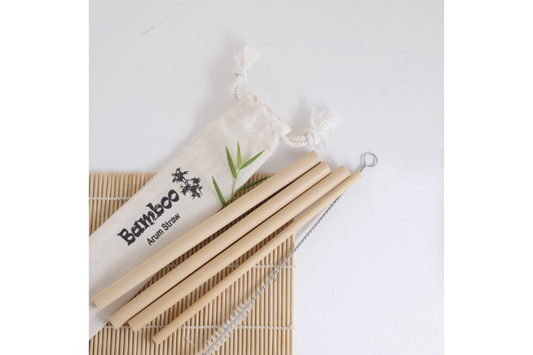 Salah satu produk UMKM Bamboo Arum Straw. 