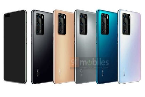 Inikah Wujud Asli Huawei P40 dan P40 Pro?