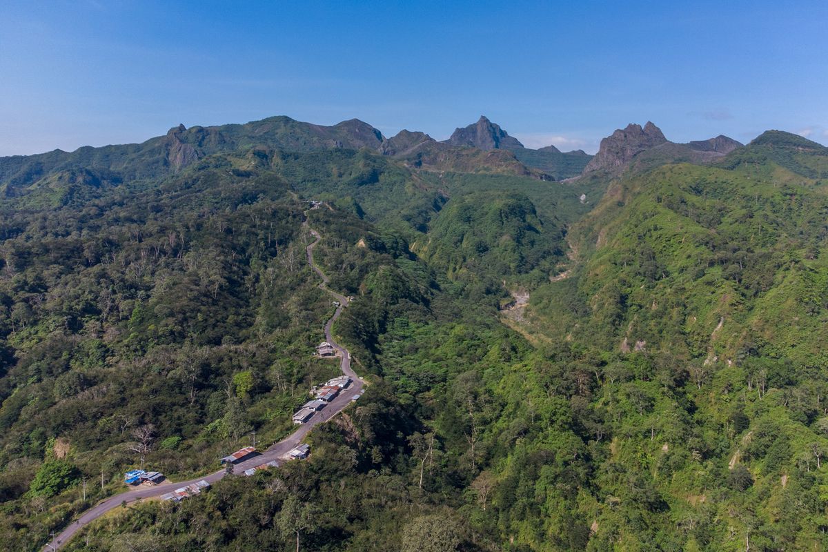 Gunung Kelud via Kediri, Jawa Timur.