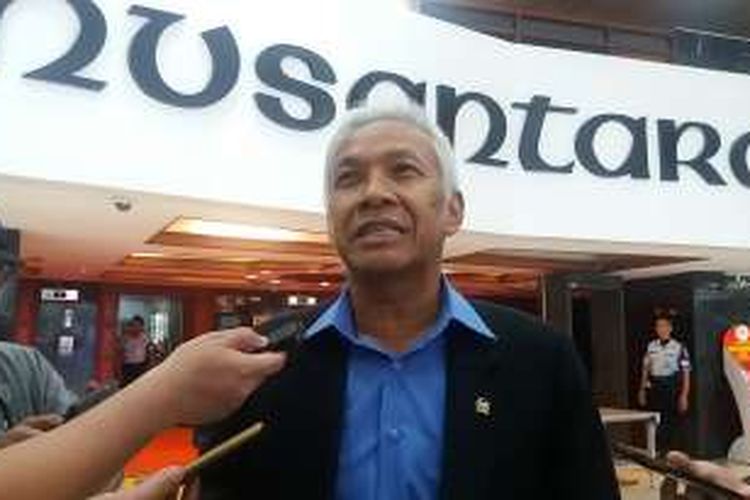 Wakil Ketua DPR RI Agus Hermanto di Kompleks Parlemen, Senayan, Jakarta, Rabu (24/8/2016)