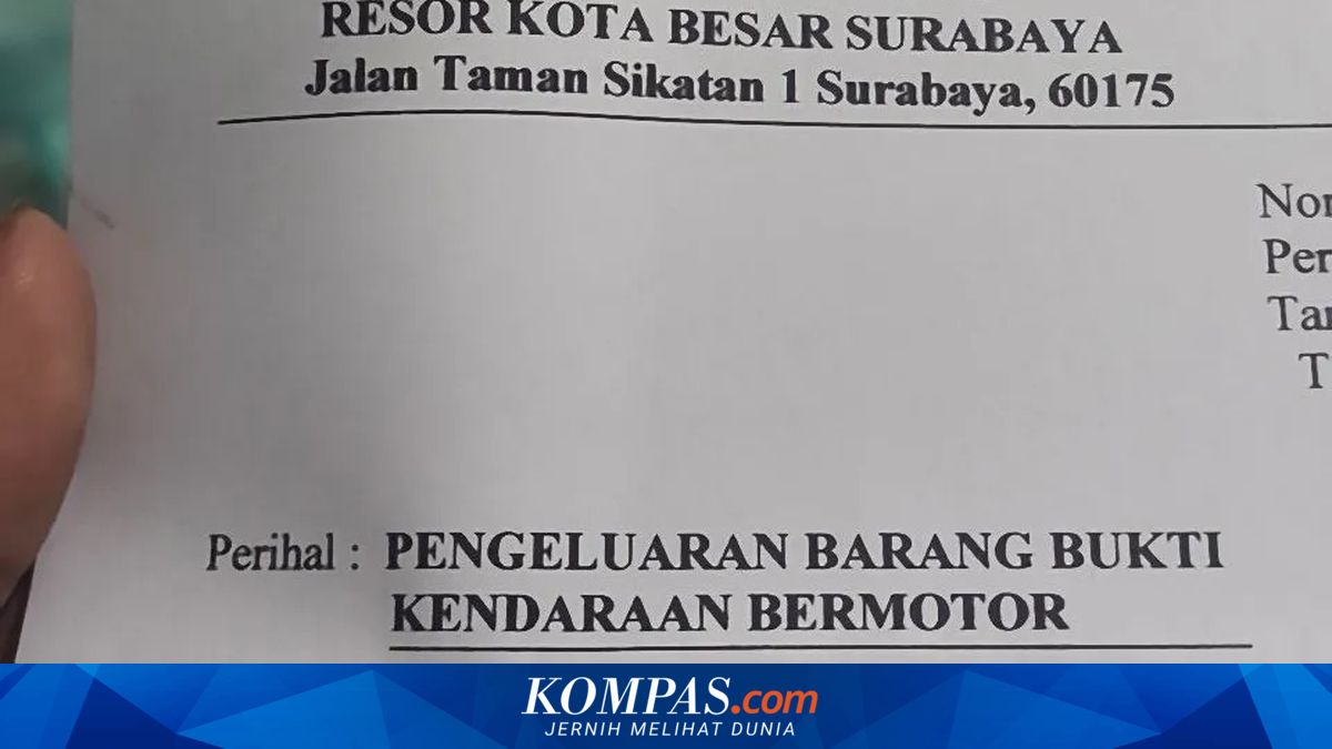 Surabaya Police Investigate Alleged Extortion in Accident Evidence Retrieval After Viral Post
