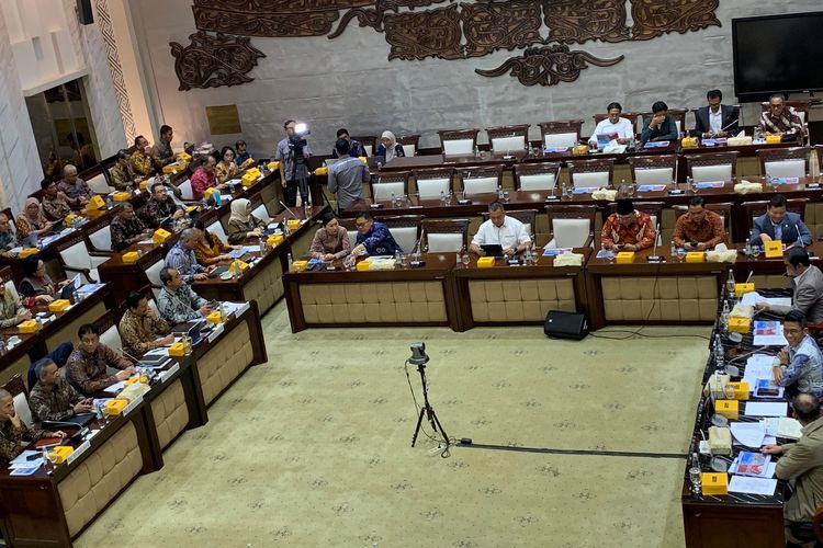 Rapat kerja Menteri Keuangan Purbaya Yudhi Sadewa dengan Komisi XI Dewan Perwakilan Rakyat, Rabu (10/9/2025).