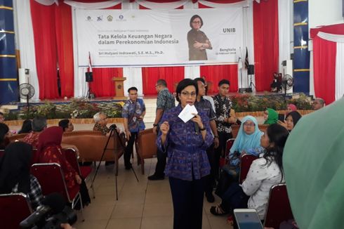 Di Depan Mahasiswa Bengkulu, Sri Mulyani Paparkan Proyeksi Indonesia 2045 