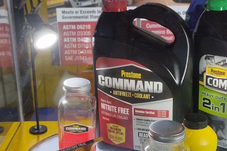 Coolant khusus untuk mesin Heavy Duty & Alat Berat