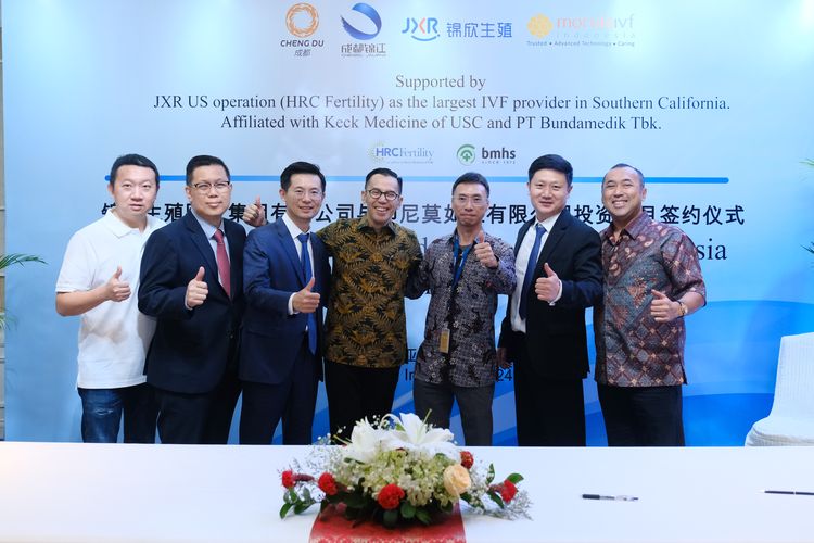 Jinxin Fertility Group Limited dan PT Morula Indonesia sepakat bekerja sama melalui perjanjian pemesanan dan pembelian saham investasi.