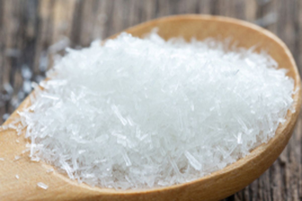 Ilustrasi micin atau monosodium glutamate