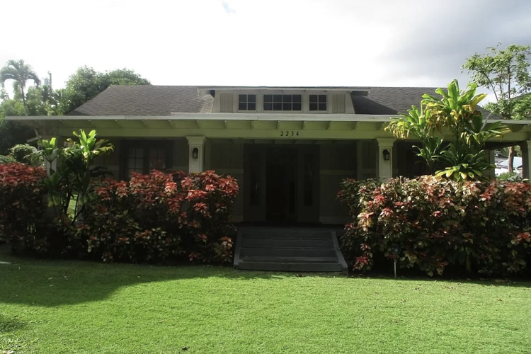 Rumah yang pernah ditempati Mantan Presiden Amerika Serikat (AS) Barack Obama di Hawaii