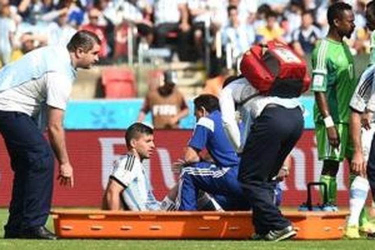 Sergio Aguero alami cedera otot paha