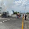 Elf Rombongan Pengantin Berpenumpang 21 Orang Terbakar di Tol Pandaan-Malang