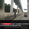 Viral Motor Melintas di Tol Cikampek, Pengendara Diduga Pakai Pelat Nomor Palsu