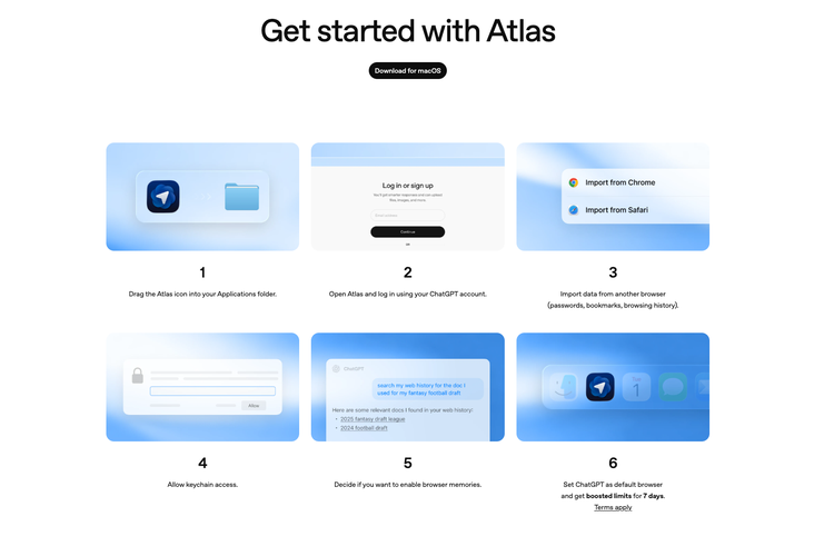Cara mengunduh dan menggunakan ChatGPT Atlas