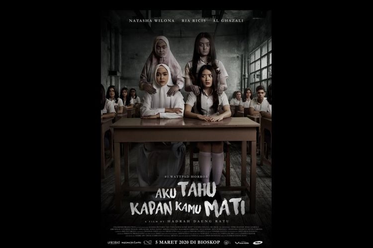 Poster film Aku Tahu Kapan Kamu Mati.