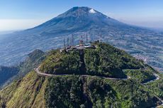 Rute ke Gunung Telomoyo via Dalangan dari Kota Salatiga, Cuma Setengah Jam