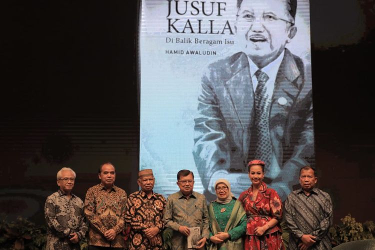 Syukuran ulang tahun Jusuf Kalla di The Opus Grand Ballroom The Tribrata Darmawangsa, Jakarta, Rabu (25/5/2022).