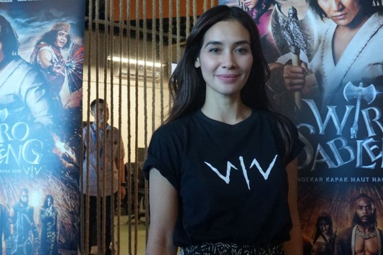 Marsha Timothy, pemeran Bidadari Angin Timur dalam film Wiro Sableng.