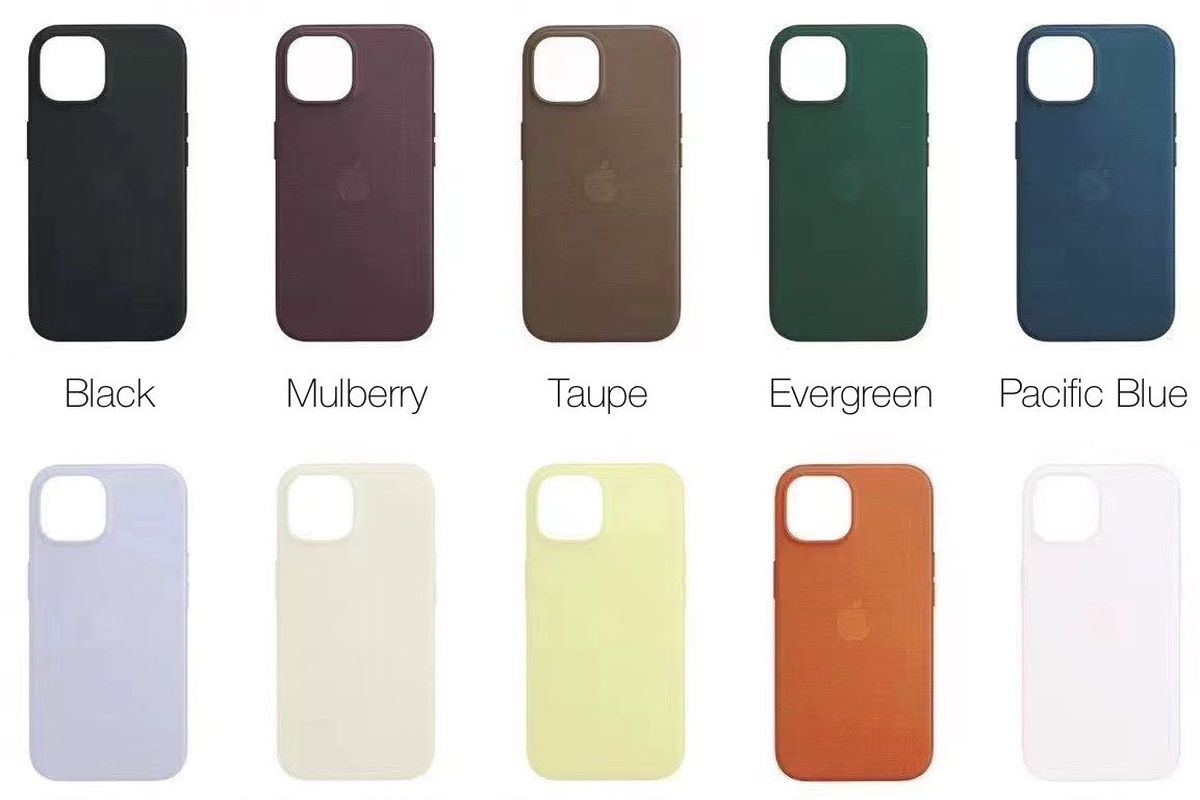 Ilustrasi casing iPhone FineWoven