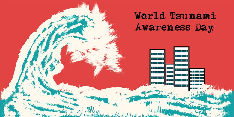 Ilustrasi World Tsunami Awareness Day