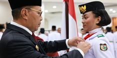 Wali Kota Makassar Kukuhkan Paskibraka Kota Makassar 2023