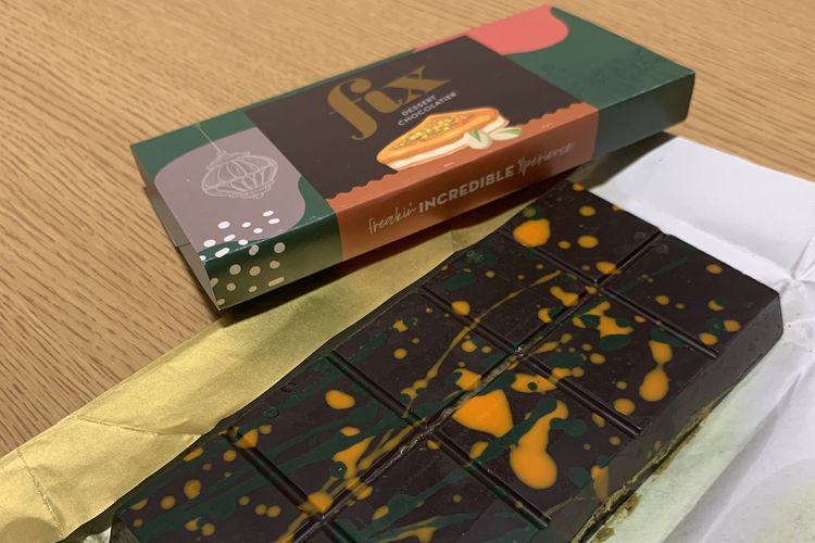 Original Dubai chocolate from Fix Dessert Chocolatier.