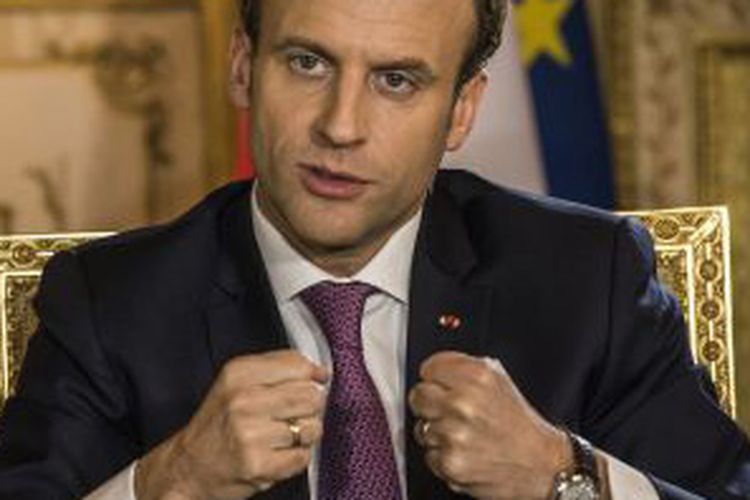 Presiden Perancis Emmanuel Macron