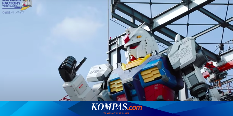 Bisa Bergerak Gundam Setinggi 18 Meter Akan Dipamerkan 19 Desember Halaman All Kompas Com