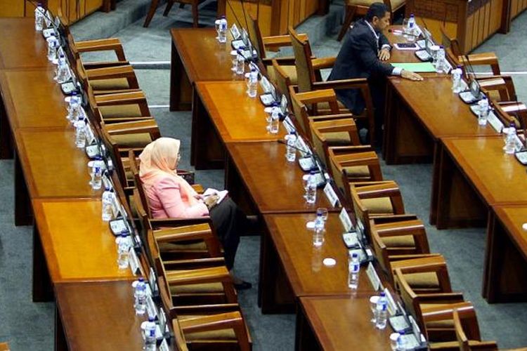 Ilustrasi DPR. Cara hitung jatah kursi parpol di DPR dan DPRD dalam Pemilu 2024.