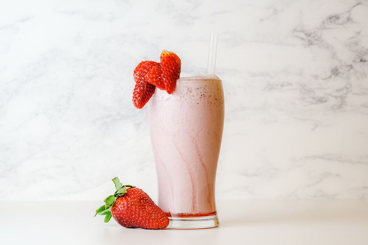 Resep Es Yoghurt Stroberi, Hidangan Penutup ala Restoran