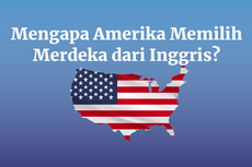 INFOGRAFIK: Alasan AS Merdeka dari Inggris dan Proses Deklarasi Kemerdekaan... 