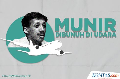 INFOGRAFIK: Munir Dibunuh di Udara