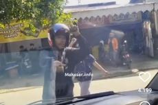 Seusai Tertibkan Anak Jalanan, Mobil Patroli Dinsos Makassar Diserang