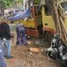 Diduga Hilang Kendali, Truk Pengangkut Material Bangunan Tabrak 7 Motor di Kebayoran Lama