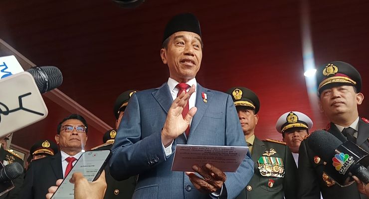 Jokowi Tegaskan Tak Ada Pembicaraan Spesifik soal Makan Siang Gratis Bareng Menteri di Sidang Kabinet