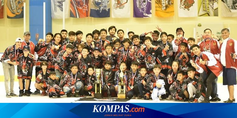 Indonesia Badax Juara Liga Hoki Es Junior Asia