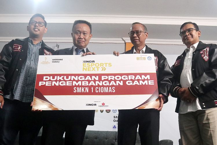 Dukungan Program Pengembangan Game SMKN 1 Ciomas dari Kemendikbudristek (Kementerian Pendidikan, Kebudayaan, Riset, dan Teknologi) 