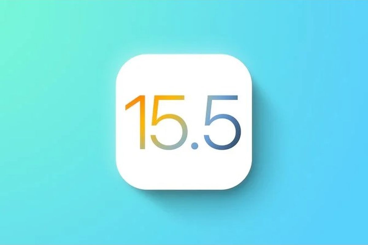 Ilustrasi iOS 15.5