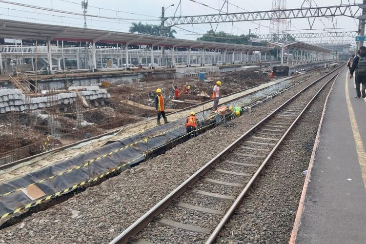 Usai Pembangunan, Peron 6-8 Stasiun Bogor Dapat Diisi 12 Gerbong Kereta