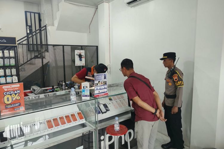 Konter Hp di Sragen Dibobol Maling, Kerugian Capai Ratusan Juta Rupiah