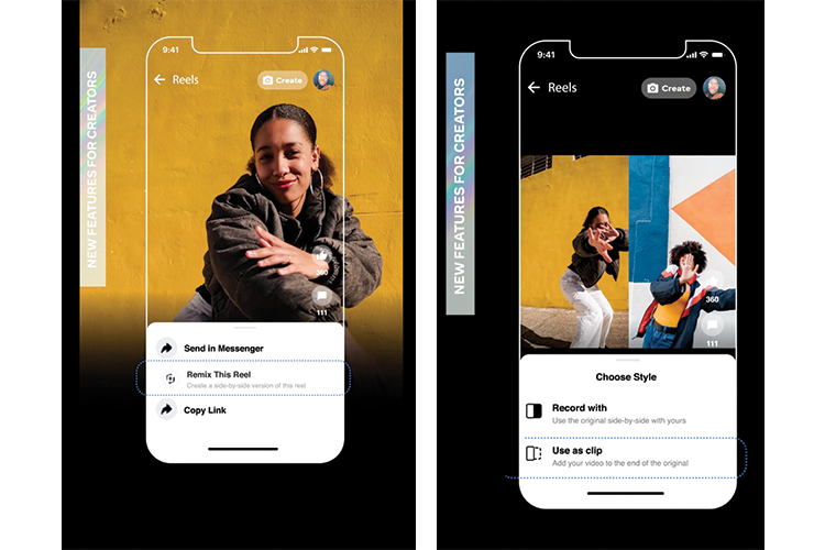 Instagram Reels ahora se puede compartir directamente en Facebook