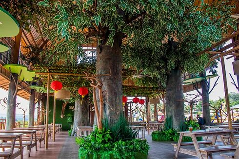 Tempat Wisata Kuliner Unik di Semarang, Resto Bernuansa Hutan