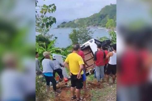 Kronologi Elf Terjun Jurang di Kawasan Geopark Ciletuh Sukabumi, Diduga Rem Blong