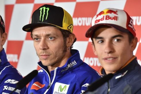 Rossi Sebut Butuh Waktu 30 Tahun untuk Berdamai dengan Marquez