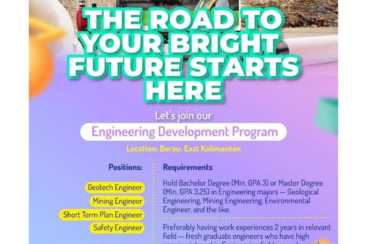 Lowongan Engineering Development Program dari Sinar Mas Mining