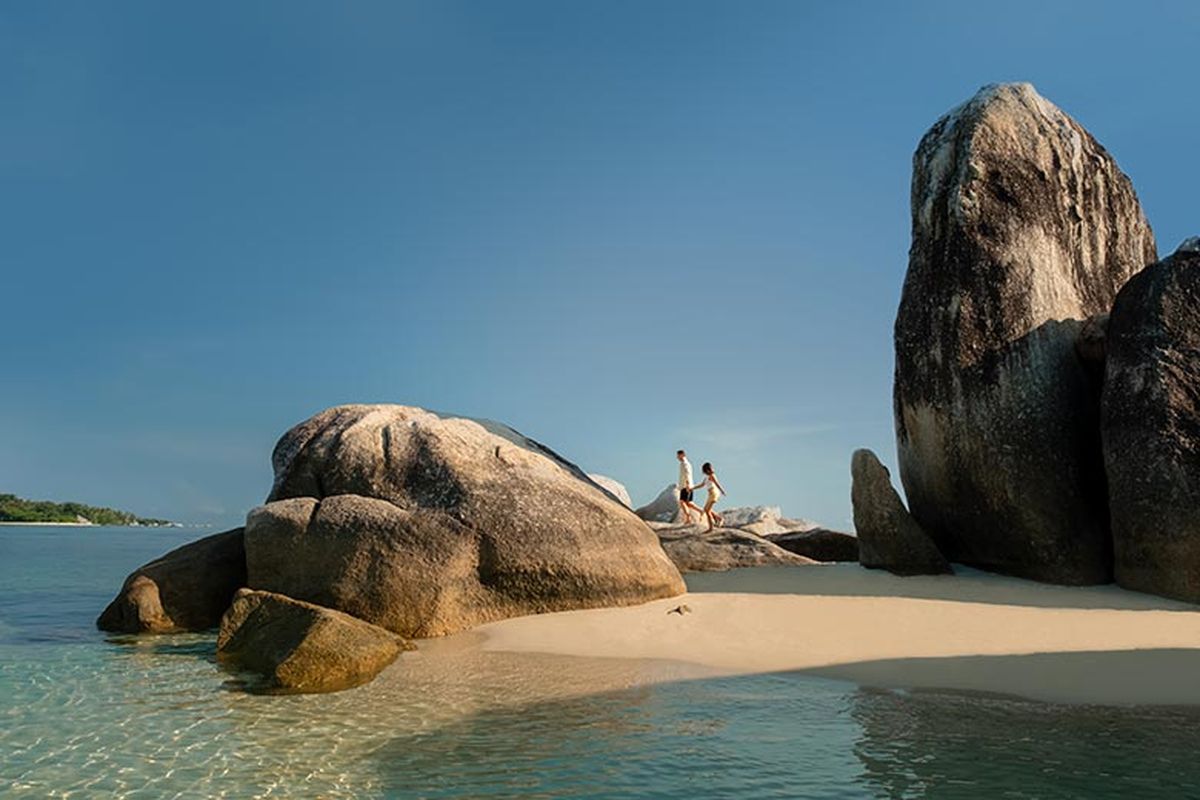 Liburan di salah satu resor dan hotel Marriott Bonvoy di Belitung. 